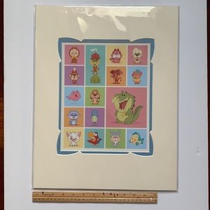 NWT “A Side of Cute” artwork from Downtown Disney.